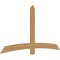 Ekena Millwork Bellingham Timber Gable Bracket, Western Red Cedar, 84"W x 45"H x 1 1/2"D x 5 1/2"F, 13/12 Pitch GBW084X45X0206BEL00SWR - alternate 5